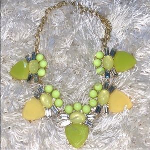 Lime Green Statement Necklace